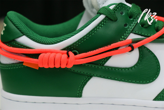Off White X Nike SB Dunk Pine Green 2019 ( A1)