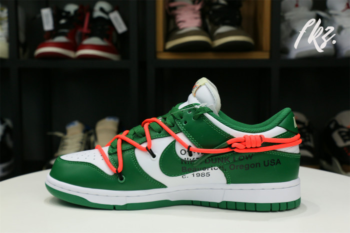 Off White X Nike SB Dunk Pine Green 2019 ( A1)