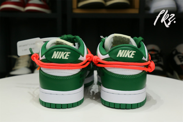 Off White X Nike SB Dunk Pine Green 2019 ( A1)