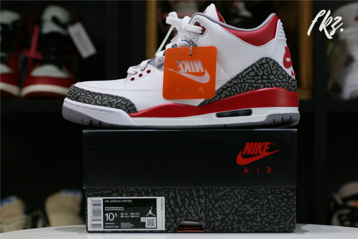 AIR JORDAN 3 RETRO 'FIRE RED' 2022