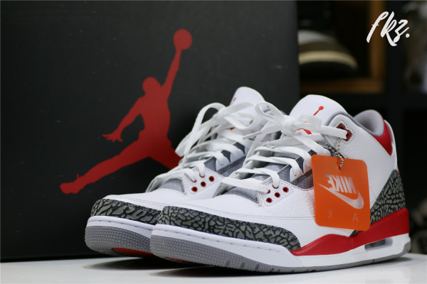 AIR JORDAN 3 RETRO 'FIRE RED' 2022