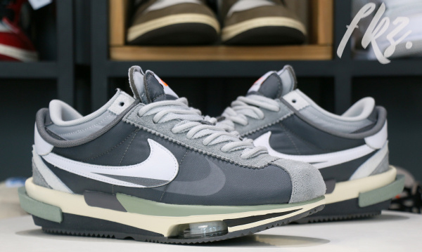 Sacai x Nike Cortez 4.0 White Gray 2022