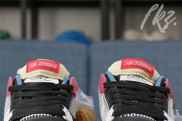 Union LA X Air Jordan 4 Retro Off Noir(GS)（A1）