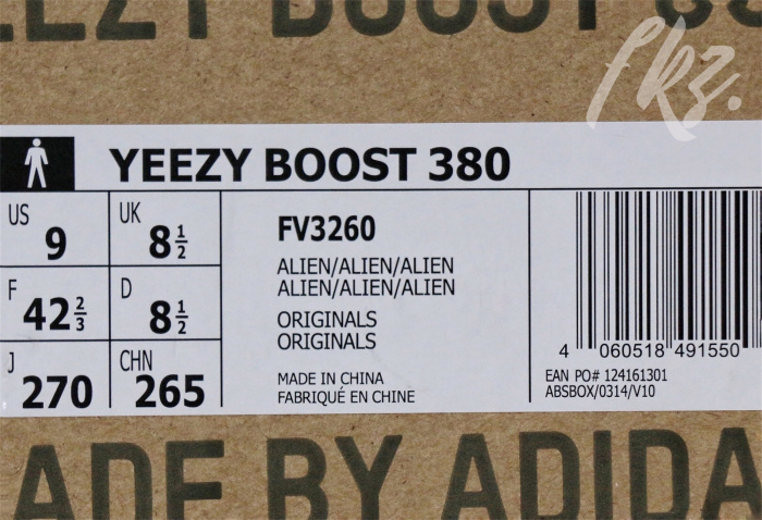 2021 Yeezy Boost 380  Alien Blue