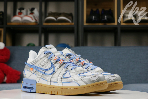 Nike Air Rubber Dunk Off-White UNC/Blue Silver(FK's A1 Batch)