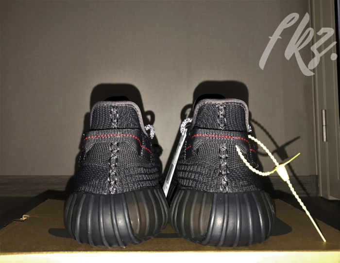 Adidas Yeezy 350 Boost V2 Black Static None Reflective ( A1)