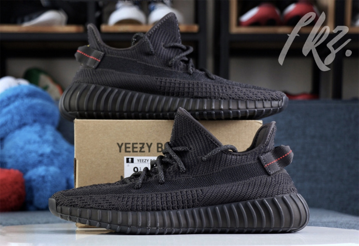 Adidas Yeezy 350 Boost V2 Black Static None Reflective ( A1)