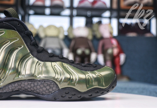 Air Foamposite One  Green Chameleon