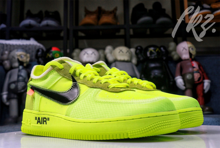 2018 Off White X Nike Air Force 1 Volt