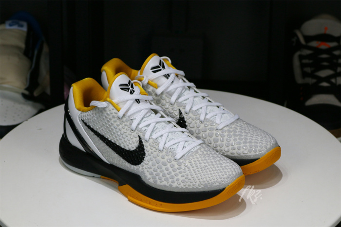 Nike Zoom Kobe 6 Protro Playoff Pack White Del Sol 2021 (Up to Size 14）
