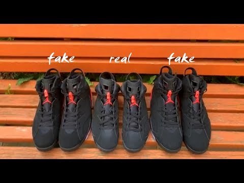 Air Jordan VI 6 Retro  Black Infrared  2019