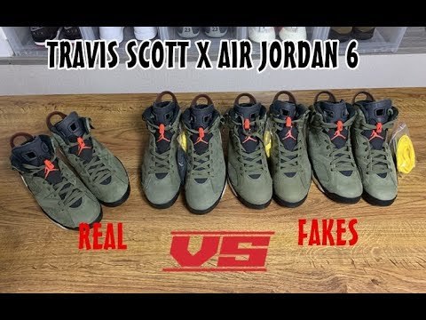 Travis Scott x Air Jordan 6 2019