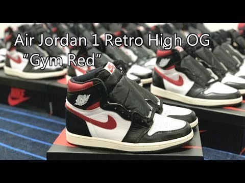 Air Jordan 1 Retro High OG   Gym Red  2019