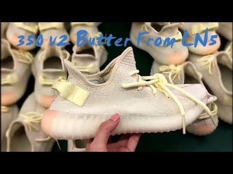 2018 Yeezy 350 V2  Butter/Icy Yellow ( A1)