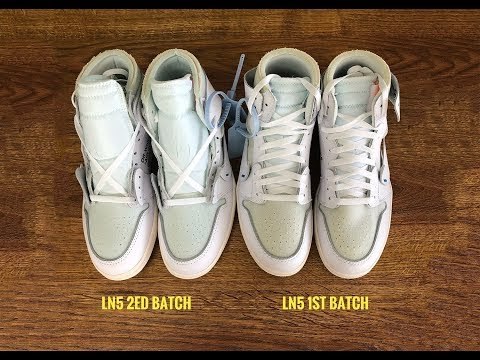 2018 Off White X Air Jordan 1 White  ( A1)