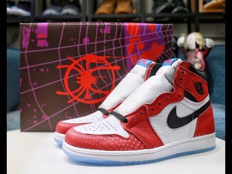 Air Jordan 1 High Og  Spiderman  2018