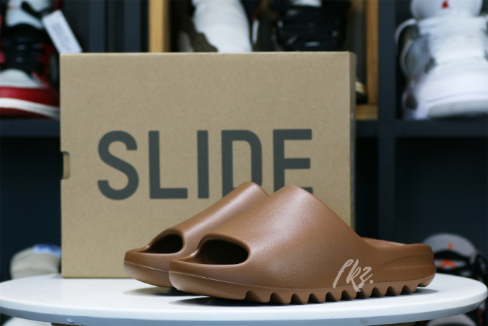 adidas Yeezy Slide Flax ( FZ5896)(LN5 A1 Batch)