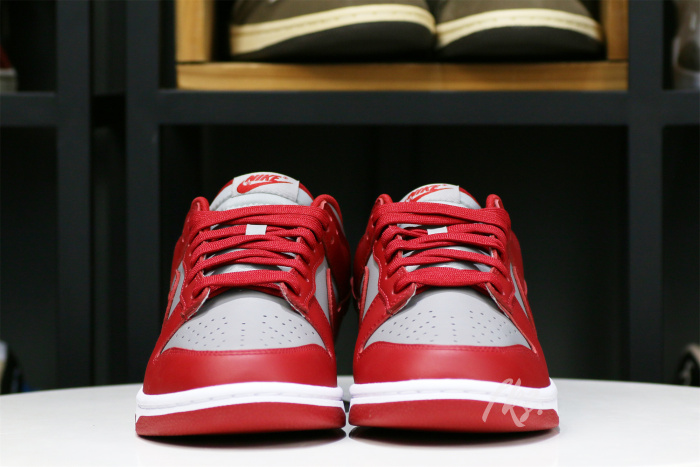 Nike Dunk Low Retro Medium Grey Varsity Red UNLV (2021)（A1）