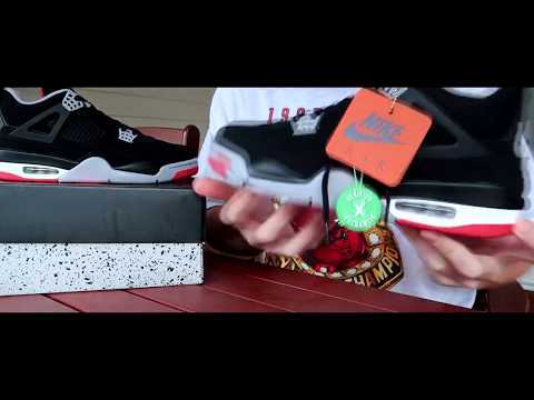 Air Jordan 4 OG  Bred  2019 ( A1)