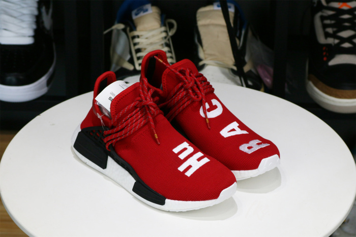 Adidas NMD HU Pharrell Human Race Scarlet