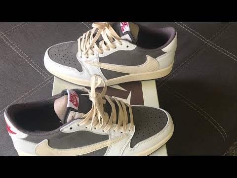 Travis Scott x Air Jordan 1 Low OG  Reverse Mocha （A1）