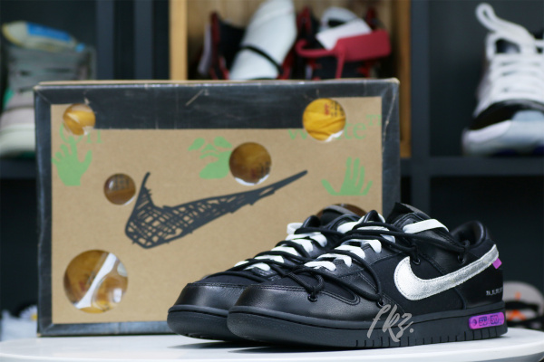Nike Dunk Low Off-White Lot 50（A1）