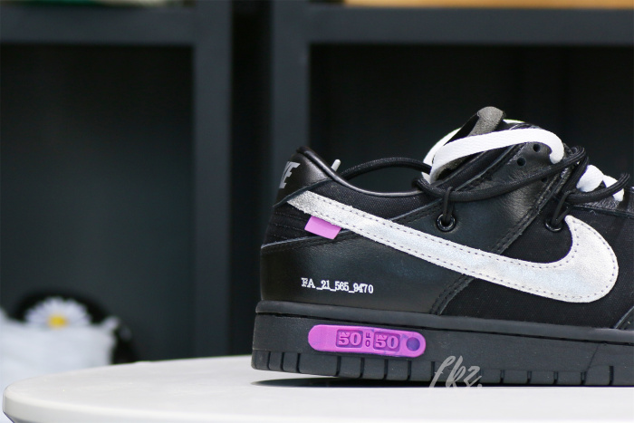 Nike Dunk Low Off-White Lot 50（A1）
