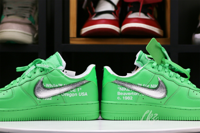 Nike Air Force 1 Low Off-White Light Green Spark
