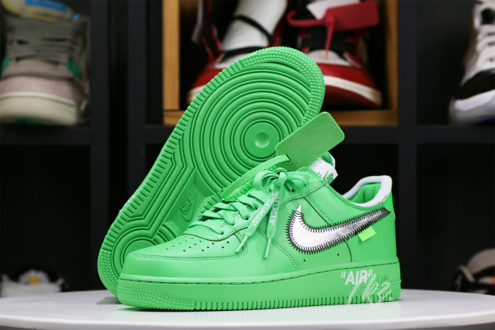 Nike Air Force 1 Low Off-White Light Green Spark