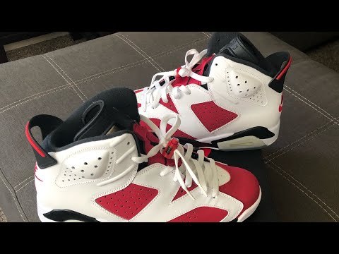 Air Jordan 6 Retro  Carmine  2021 (A1)
