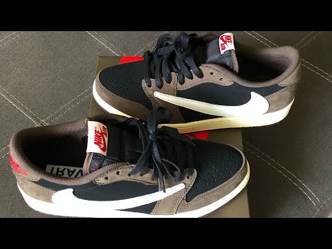 Travis Scott X Air Jordan 1 Low 'Cactus Jack'  ( A1)