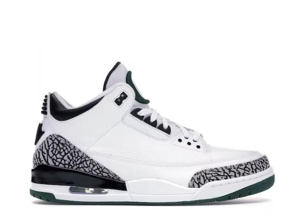 Air Jordan 3  Oregon Duck  Pit Crew White