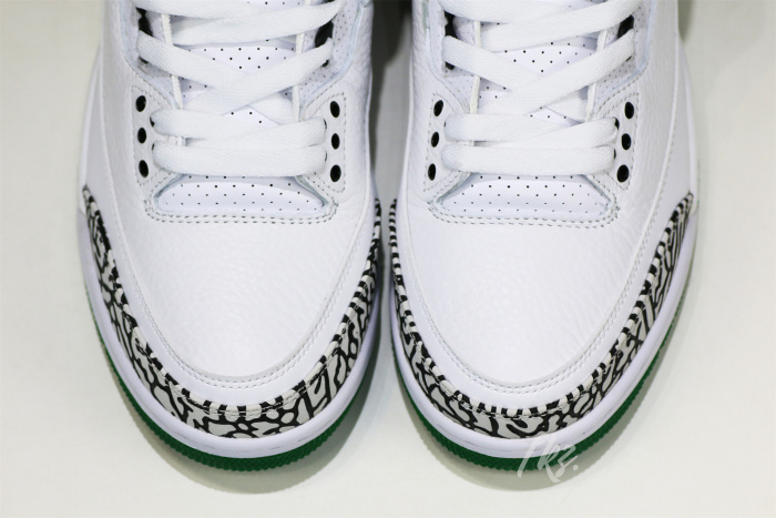 Air Jordan 3  Oregon Duck  Pit Crew White