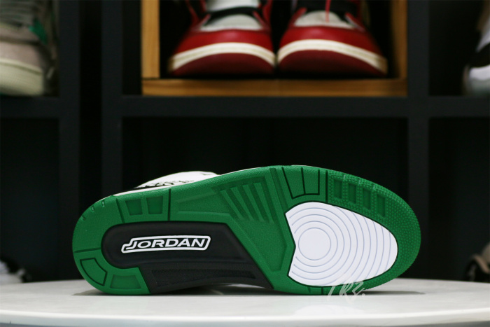 Air Jordan 3  Oregon Duck  Pit Crew White