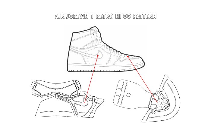 Air Jordan 1 Retro High OG Patent Bred 2021 ( A1)