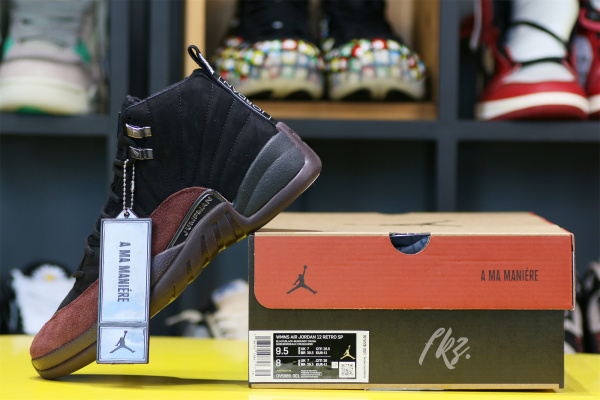 A Ma Maniére x Air Jordan 12 Retro  Black  2022