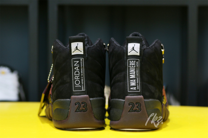 A Ma Maniére x Air Jordan 12 Retro  Black  2022