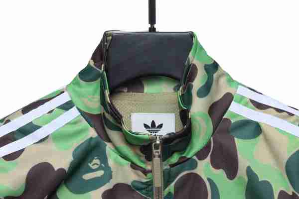Shamrock BAPE co-branded camo jacket