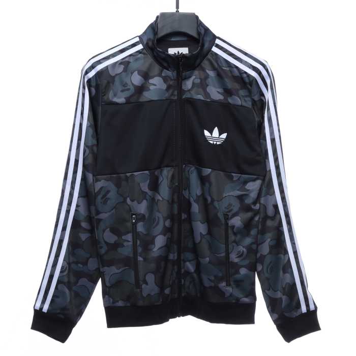Shamrock BAPE co-branded camo jacket