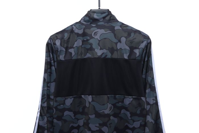 Shamrock BAPE co-branded camo jacket