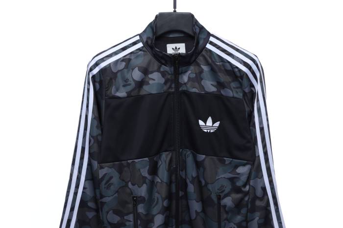 Shamrock BAPE co-branded camo jacket