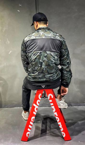 Shamrock BAPE co-branded camo jacket