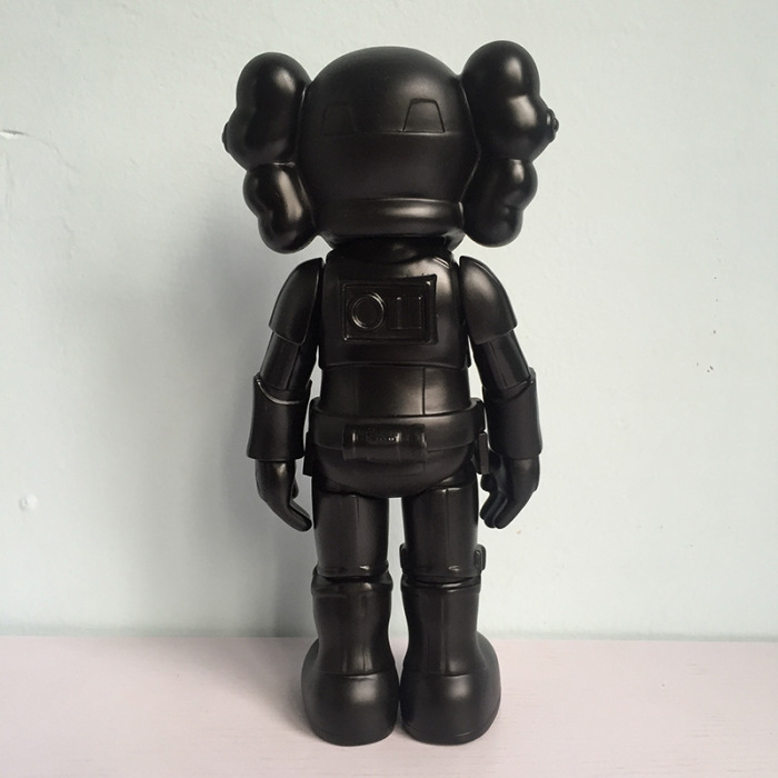 MAND KAWS Star Wars black and white soldiers
