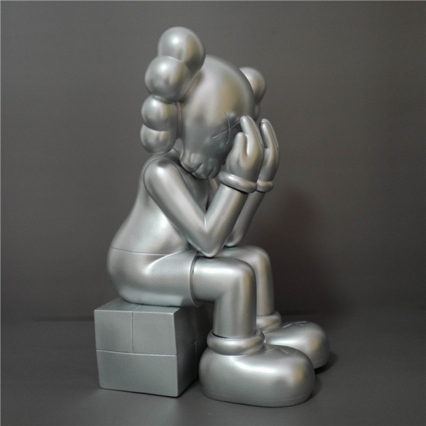 KAWS Grey Passing Through Companion