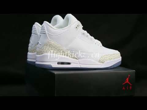 Air Jordan 3 Retro Triple White