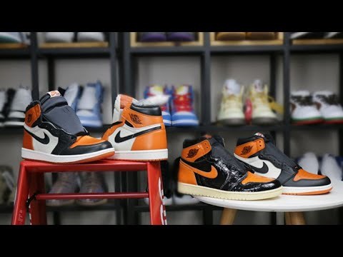 Air Jordan 1  Satin Shattered Backboard  2018 Size5.5/38