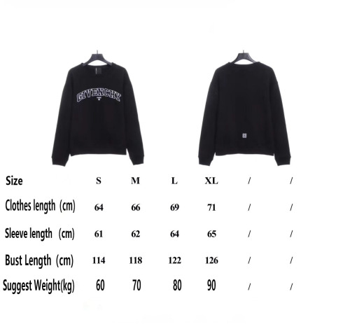 G1venchy SS2022 three-dimensional embroidered logo Hoodie
