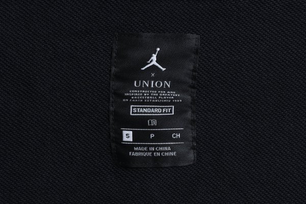 Air Jordan UNION co-branded trapeze hoodie