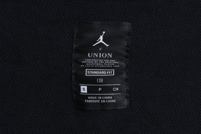 Air Jordan UNION co-branded trapeze hoodie