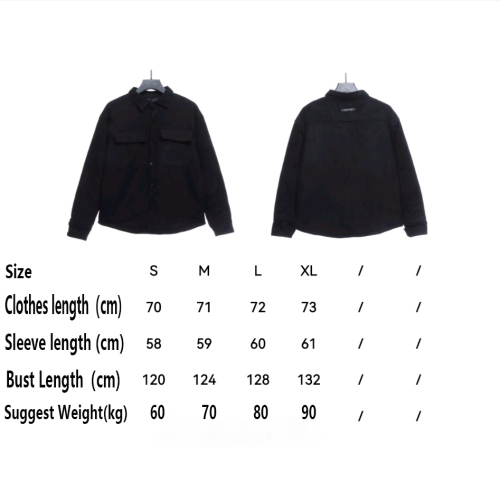 FEAR OF GOD main line official website synchronization high street suede thin cotton coat 2020